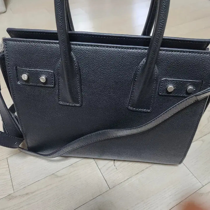 [BUNJANG] Black Tote Bag/Shoulder Bag Medium / 블랙토트백 겸 숄더백 미디움