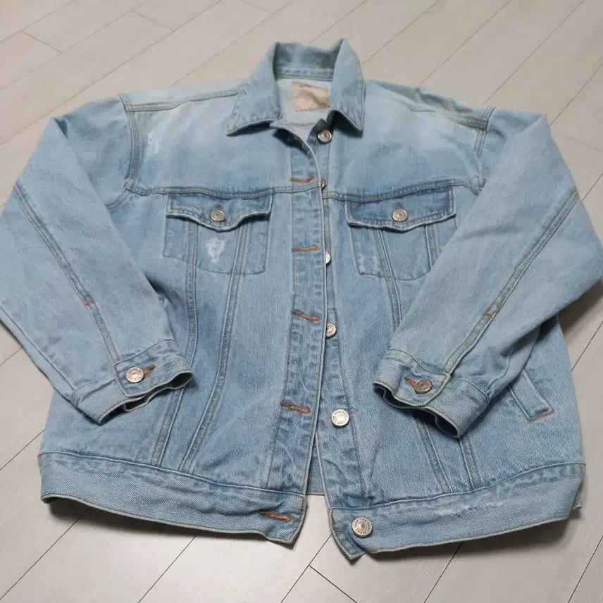 [BUNJANG] TBJ Denim Jacket / ADVANCED TBJ  연청 데님자켓free
