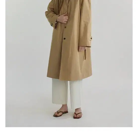 [BUNJANG] VERSCENT Round Balmacaan Trench Coat / VERSCENT) ROUND BALMACAAN TRENCH COAT (C
