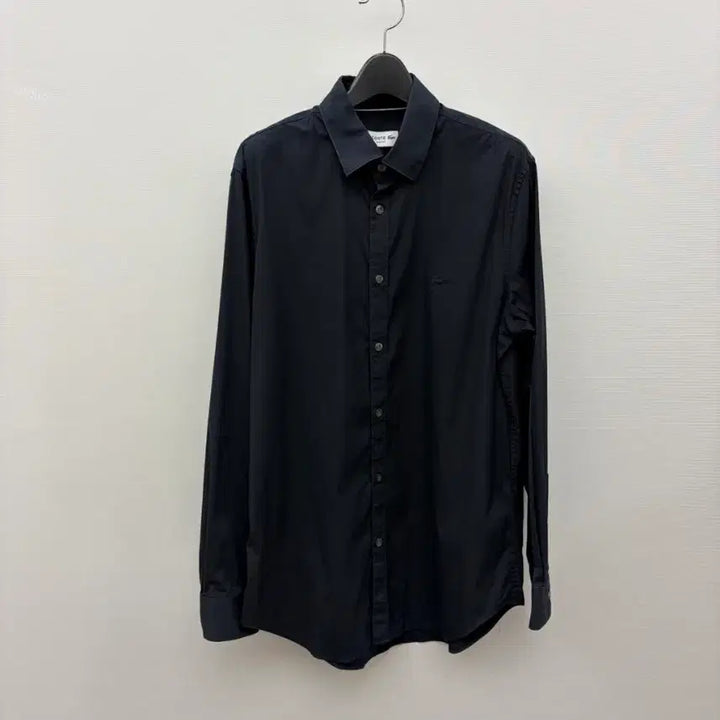 [SOLD OUT] 라코스테 블랙 셔츠 남성 긴팔