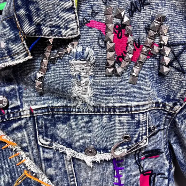 [BUNJANG] Limited Edition Denim Jacket / 리미티드 찡 청자켓 데님