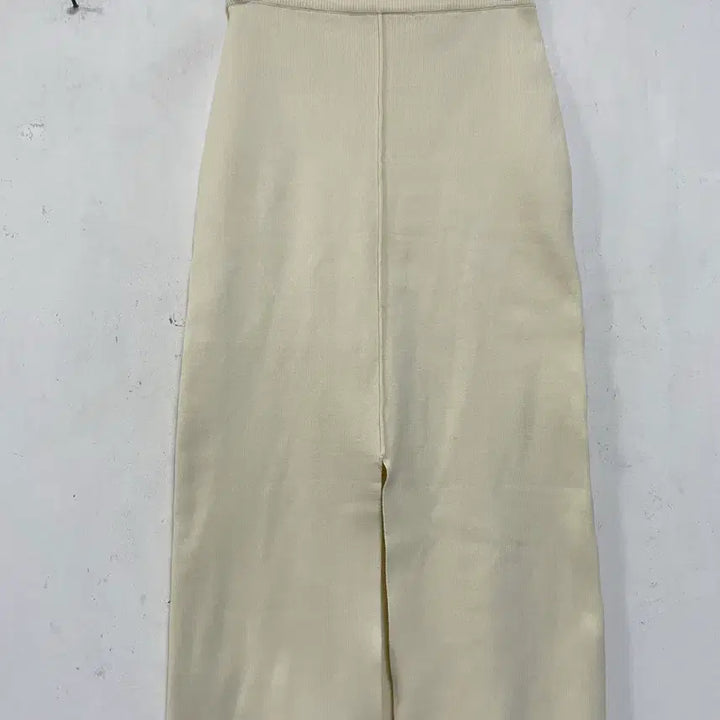 [BUNJANG] N6173 Japanese Knit Long Skirt / 특가새)N6173 일본.니트 롱 스커트.앞트임