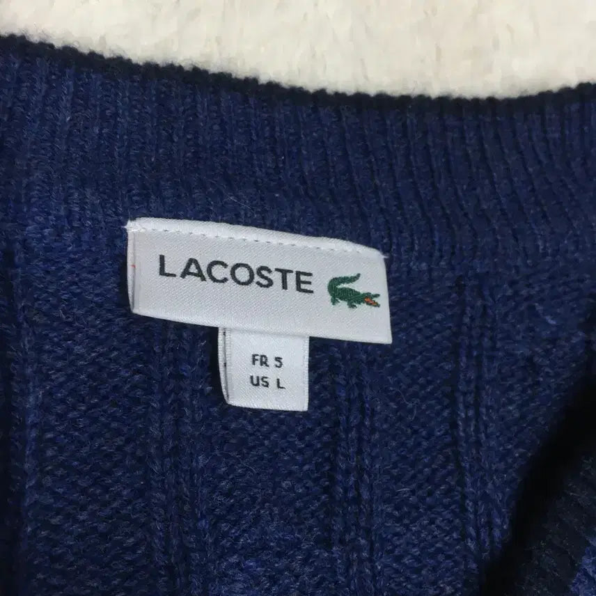 [BUNJANG] Lacoste Knit Cardigan / 라코스테 니트 가디건 만원샵 DD17