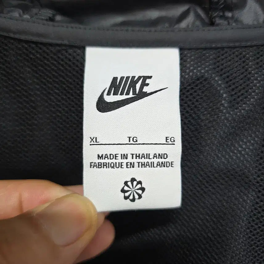 [BUNJANG] Nike Swoosh Hoodie Windbreaker Jacket / 나이키(NIKE) 스우시 후디 바람막이 점퍼 95