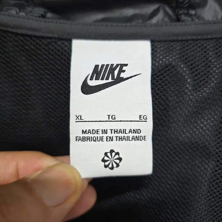 [BUNJANG] Nike Swoosh Hoodie Windbreaker Jacket / 나이키(NIKE) 스우시 후디 바람막이 점퍼 95