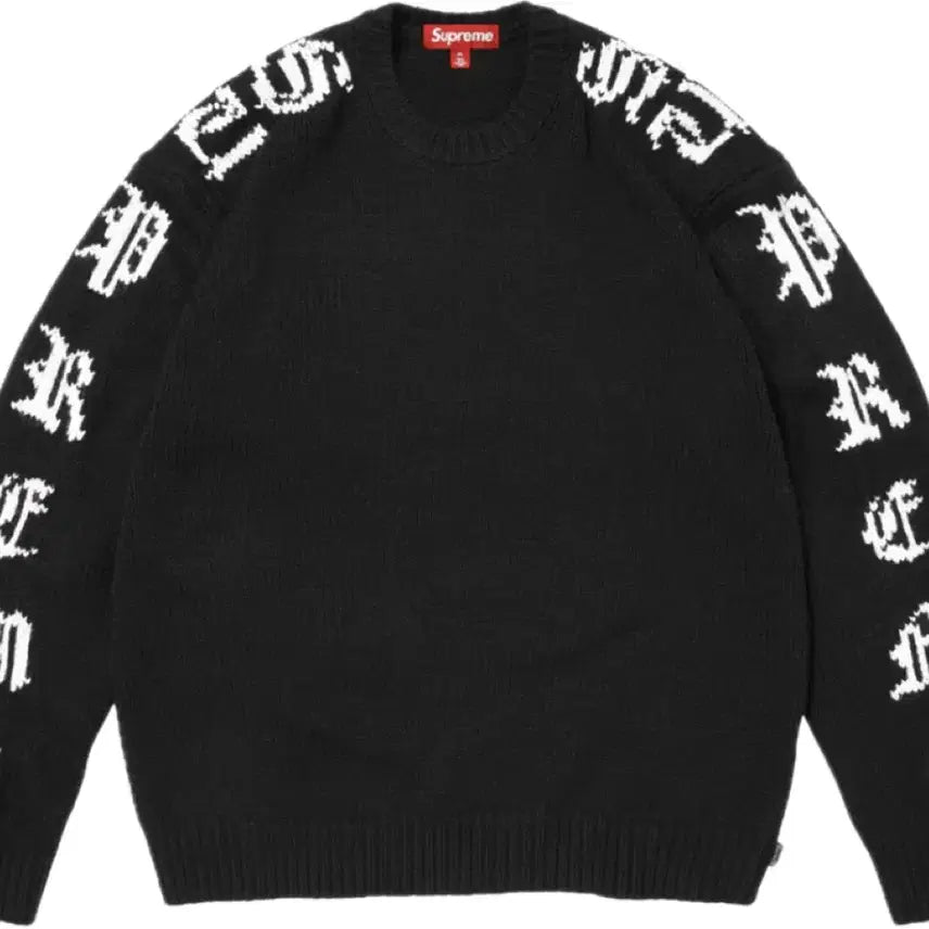 [BUNJANG] Supreme Old English Knit (XL) / 슈프림 올드잉글리쉬 니트(xl)