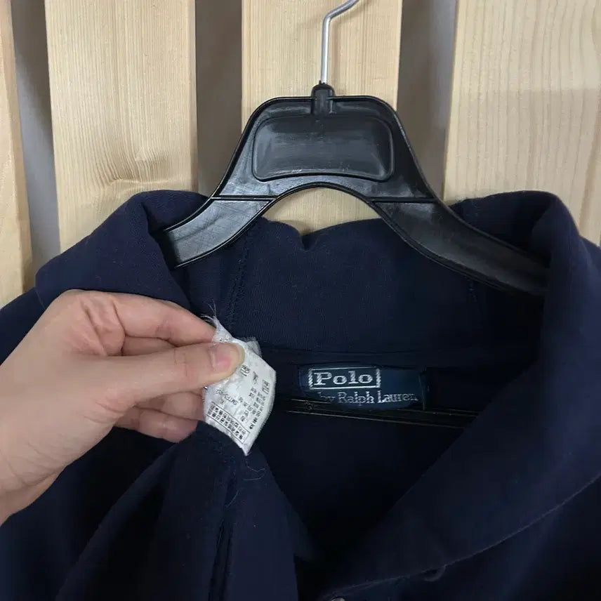 [BUNJANG] Polo Ralph Lauren Navy Shawl Collar Cardigan / (L) 폴로 랄프로렌 네이비 숄카라 가디건