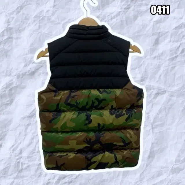 [BUNJANG] Nike Jordan Camouflage Vest Padded / M 나이키 조던 카모플라쥬 배색 조끼 패딩