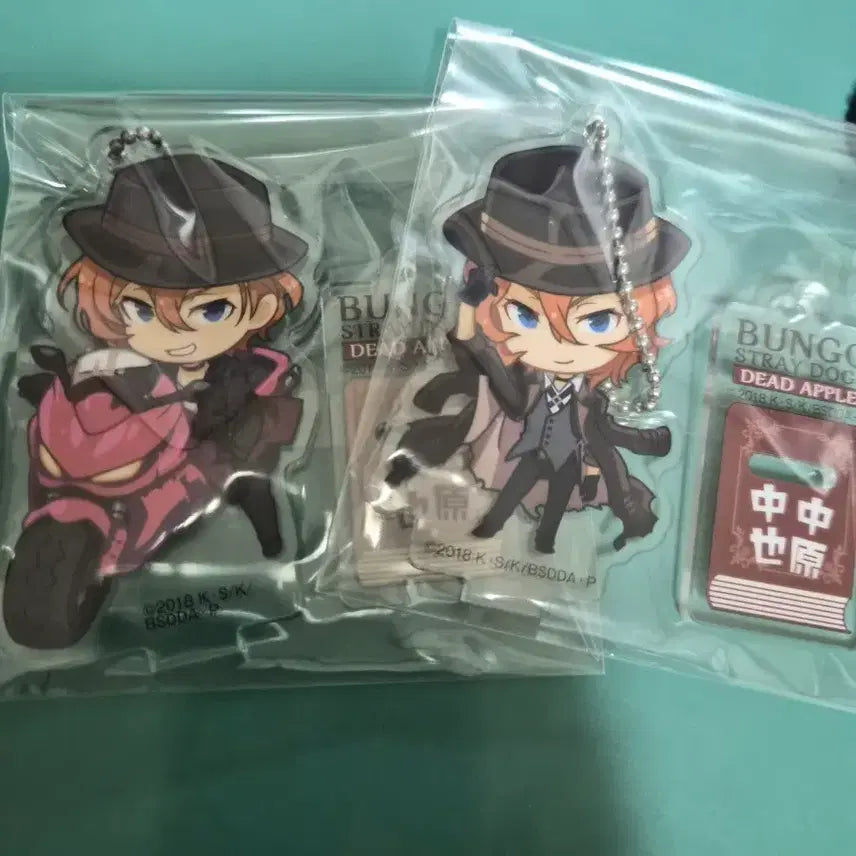 [BUNJANG] Bungo Stray Dogs Chuuya Acrylic Stand Bundle / 문스독 츄야 아크릴 스탠드 일괄