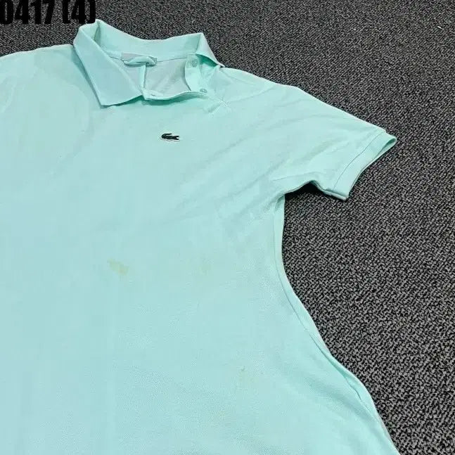 [SOLD OUT] 34 라코스테 민트색 카라 롱 원피스 0417(4)