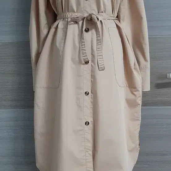 [SOLD OUT] 앤클라인 베이지 빅포켓 원피스 상태최상