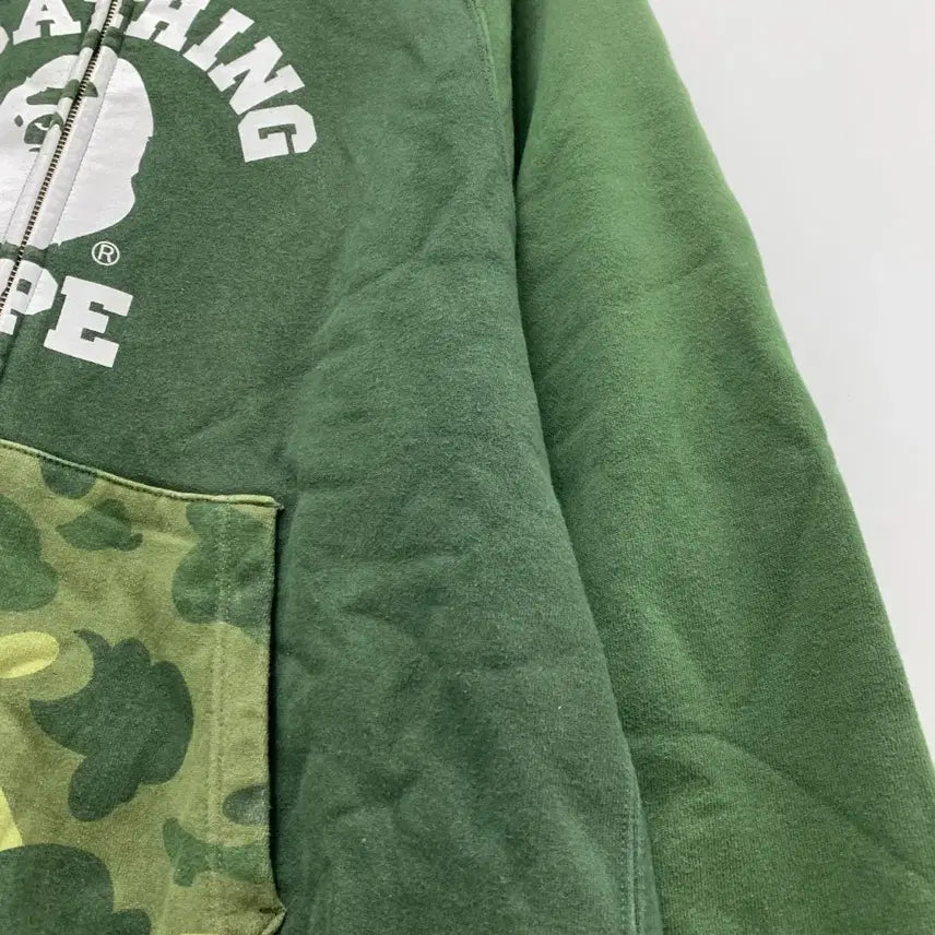 [BUNJANG] BAPE Color Camo Relaxed Fit Full Zip Hoodie / 베이프 컬러 카모 릴렉스드 핏 풀 집 후드