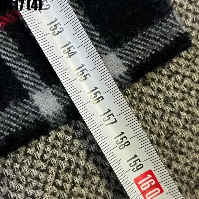 [BUNJANG] Burberry Black Check Scarf / 버버리 블랙 체크 머플러 0417(4)