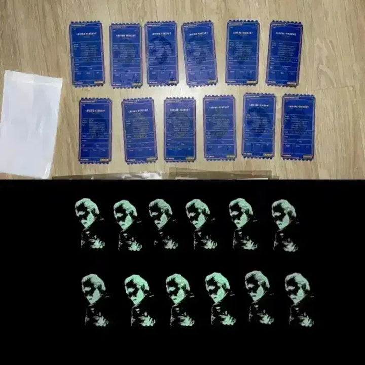 [BUNJANG] Loving Vincent Package Set / 러빙빈센트 뱃지 패키지 오리지널티켓 오티 홀로그램 포스터 리미티드티켓