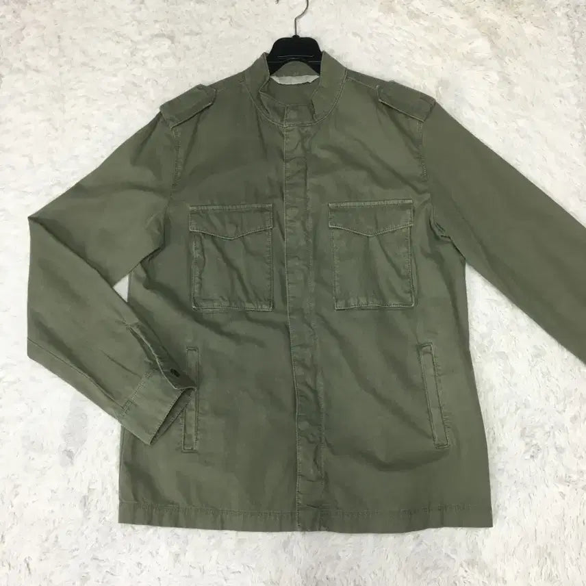 [BUNJANG] ZARA Military Denim Jacket (DD13) / 자라 밀리터리 데님자켓 DD13