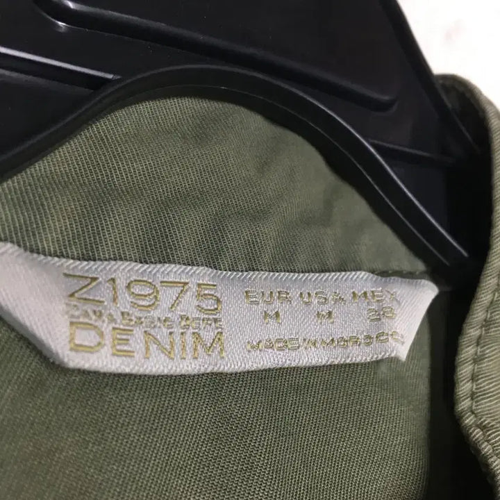 [BUNJANG] ZARA Military Denim Jacket (DD13) / 자라 밀리터리 데님자켓 DD13