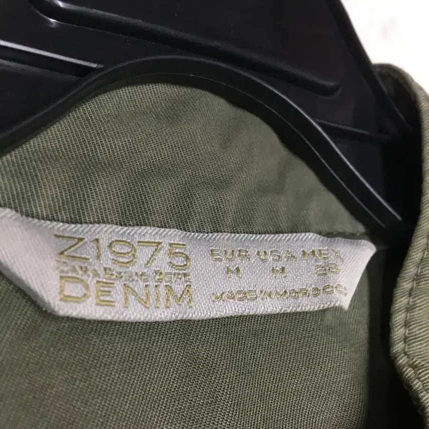 [BUNJANG] ZARA Military Denim Jacket (DD13) / 자라 밀리터리 데님자켓 DD13
