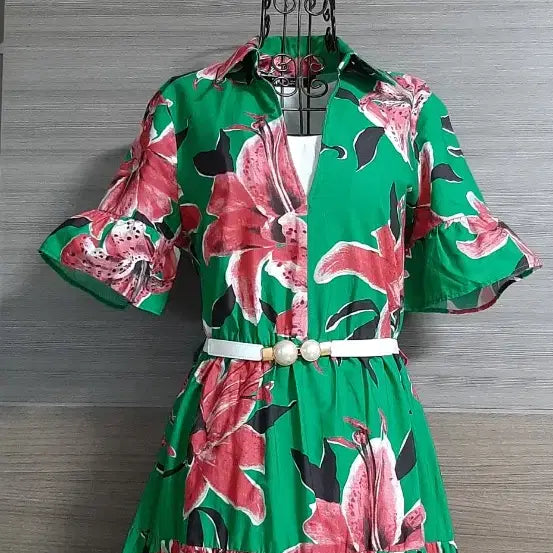 [SOLD OUT] 자라 플라워 원피스 상태최상