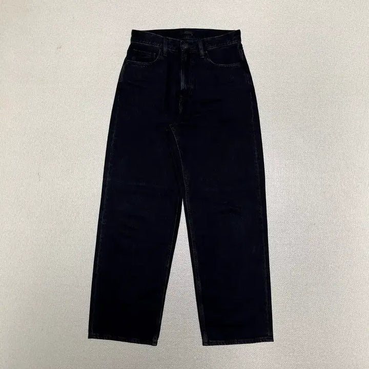 [BUNJANG] Uniqlo Wide Straight Jeans Dark Gray 28 / [유니클로] 와이드스트레이트진 08 다크그레이 28