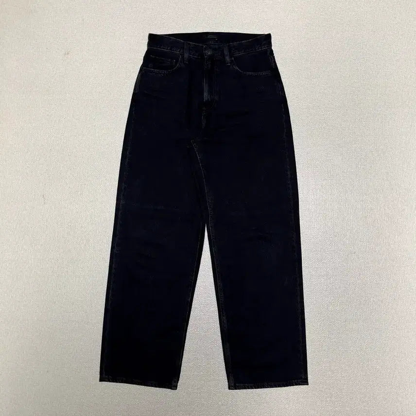 [BUNJANG] Uniqlo Wide Straight Jeans Dark Gray 28 / [유니클로] 와이드스트레이트진 08 다크그레이 28