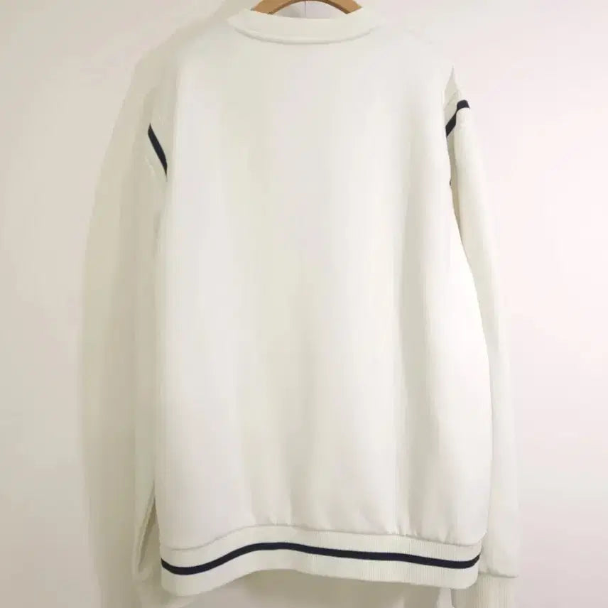 [BUNJANG] Beanpole Sports White Sweatshirt / 빈폴스포츠 흰색 맨투맨