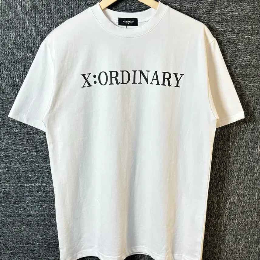 [BUNJANG] X:ORDINARY White Short Sleeve T-shirt / X:ORDINARY 화이트 반팔티 48