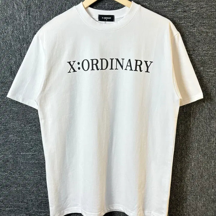 [BUNJANG] X:ORDINARY White Short Sleeve T-shirt / X:ORDINARY 화이트 반팔티 48