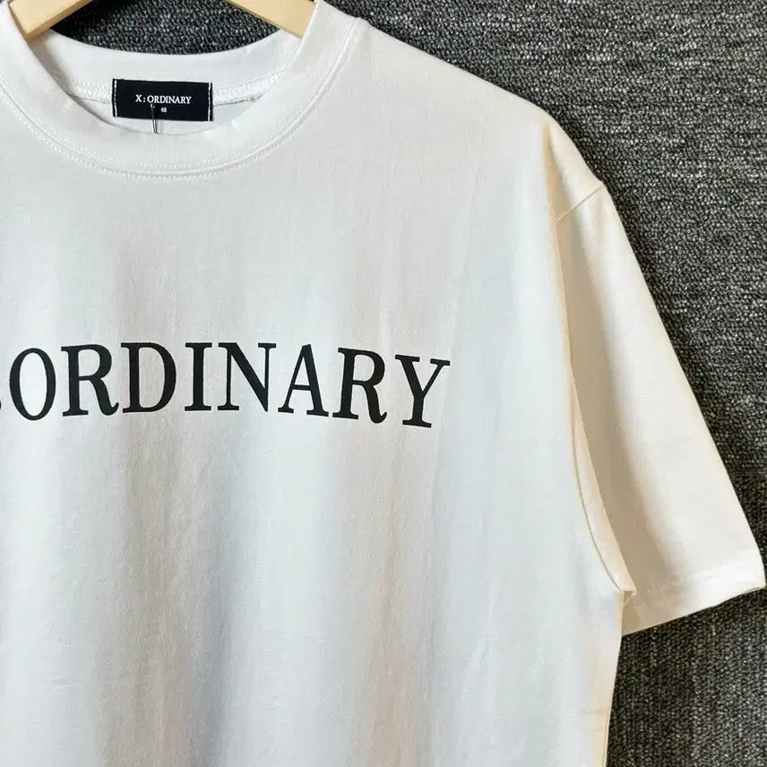 [BUNJANG] X:ORDINARY White Short Sleeve T-shirt / X:ORDINARY 화이트 반팔티 48