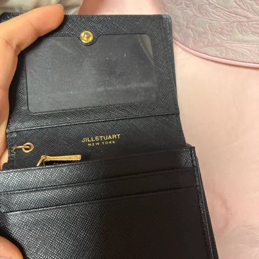[BUNJANG] Jill Stuart Card Wallet / 질스튜어트 블랙 카드지갑