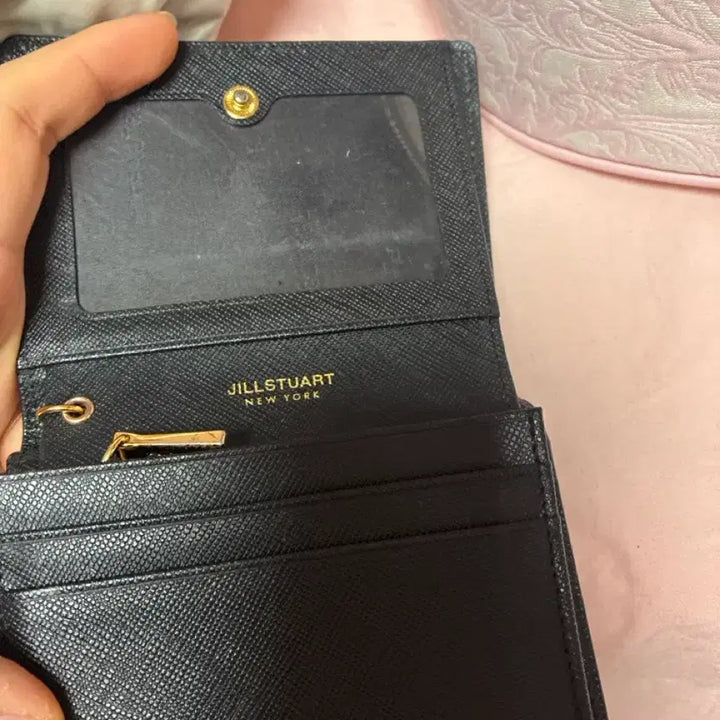 [BUNJANG] Jill Stuart Card Wallet / 질스튜어트 블랙 카드지갑