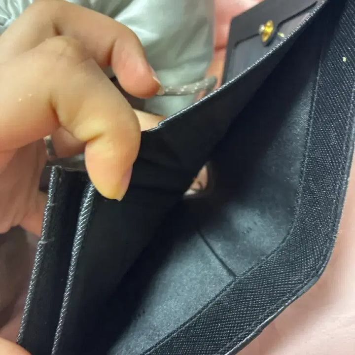 [BUNJANG] Jill Stuart Card Wallet / 질스튜어트 블랙 카드지갑
