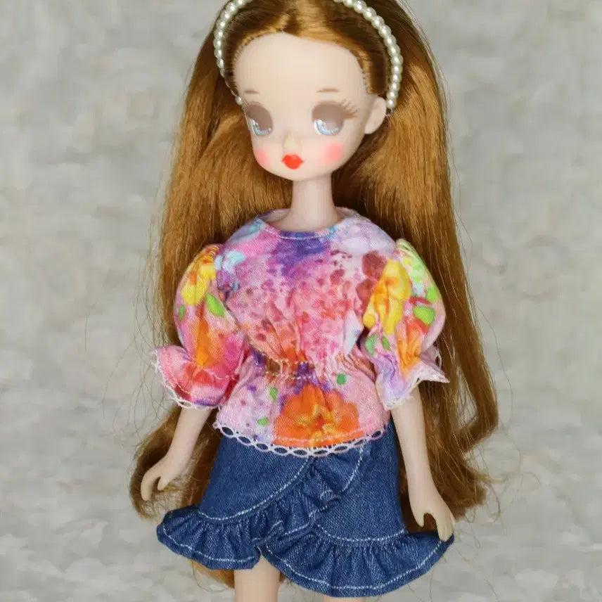 [BUNJANG] Neo Blythe Puff Blouse / (네오브라이스, 육일돌) 퍼프 블라우스