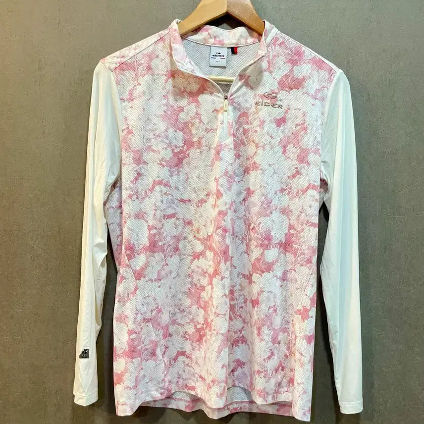 [SOLD OUT] 아이더 여성 매쉬 플라워 패턴 긴팔 티셔츠 L (100)