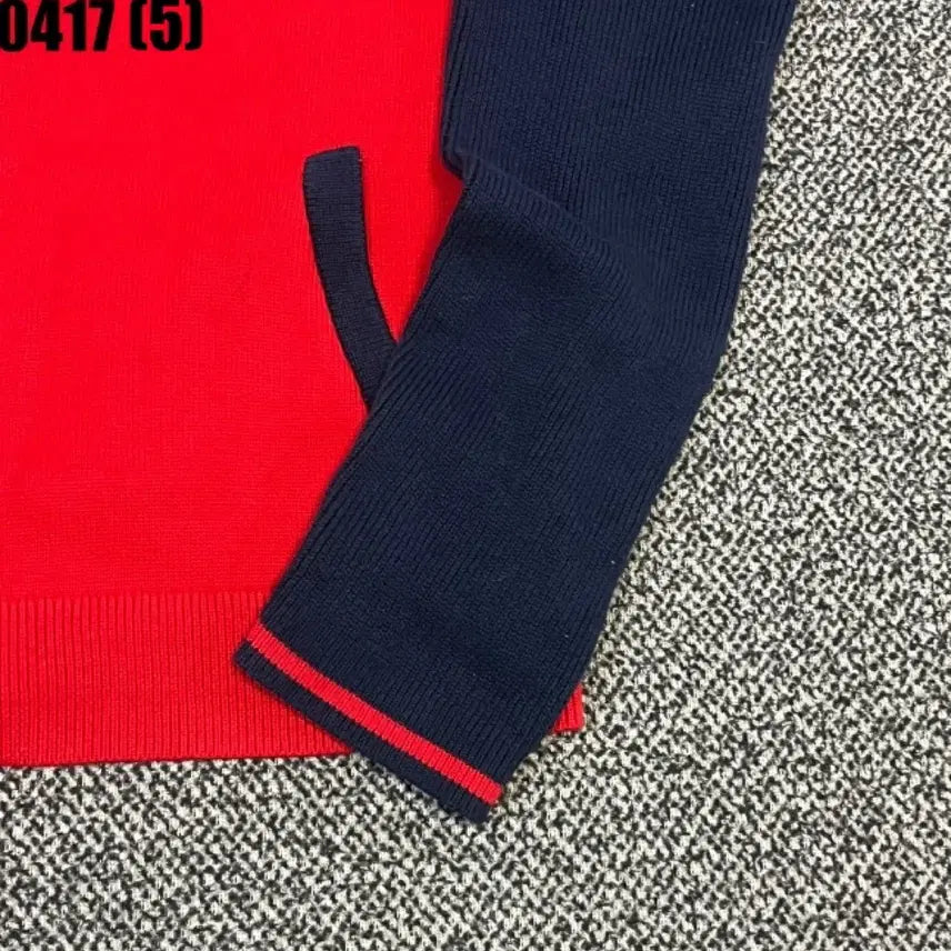 [BUNJANG] Tommy Hilfiger Red/Navy Zip-up Jacket / 타미힐피거 레드/네이비 집업