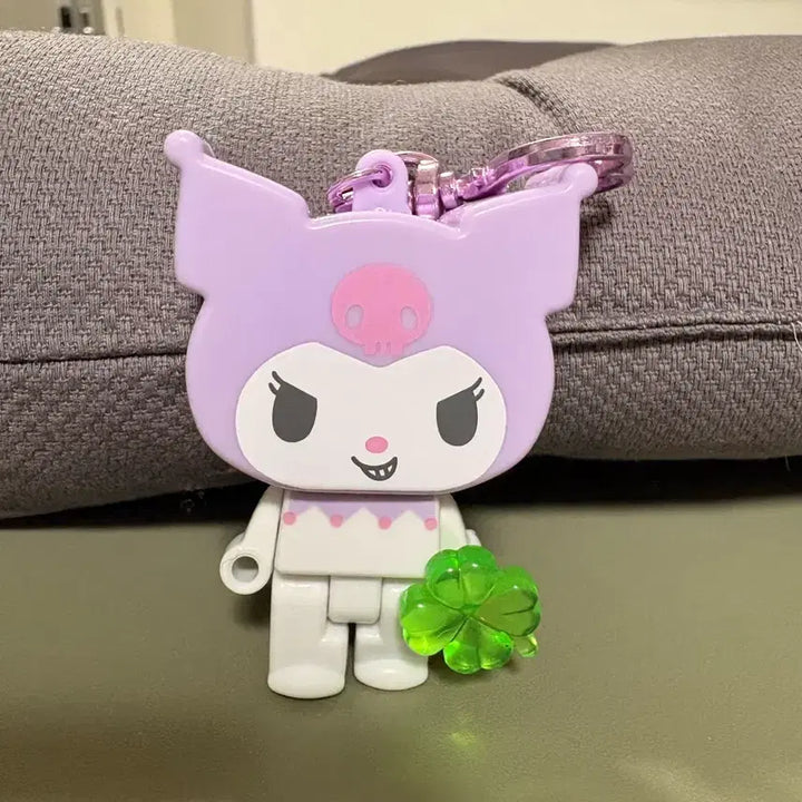 [BUNJANG] Kuromi Block Keyring / 쿠로미 블록 키링