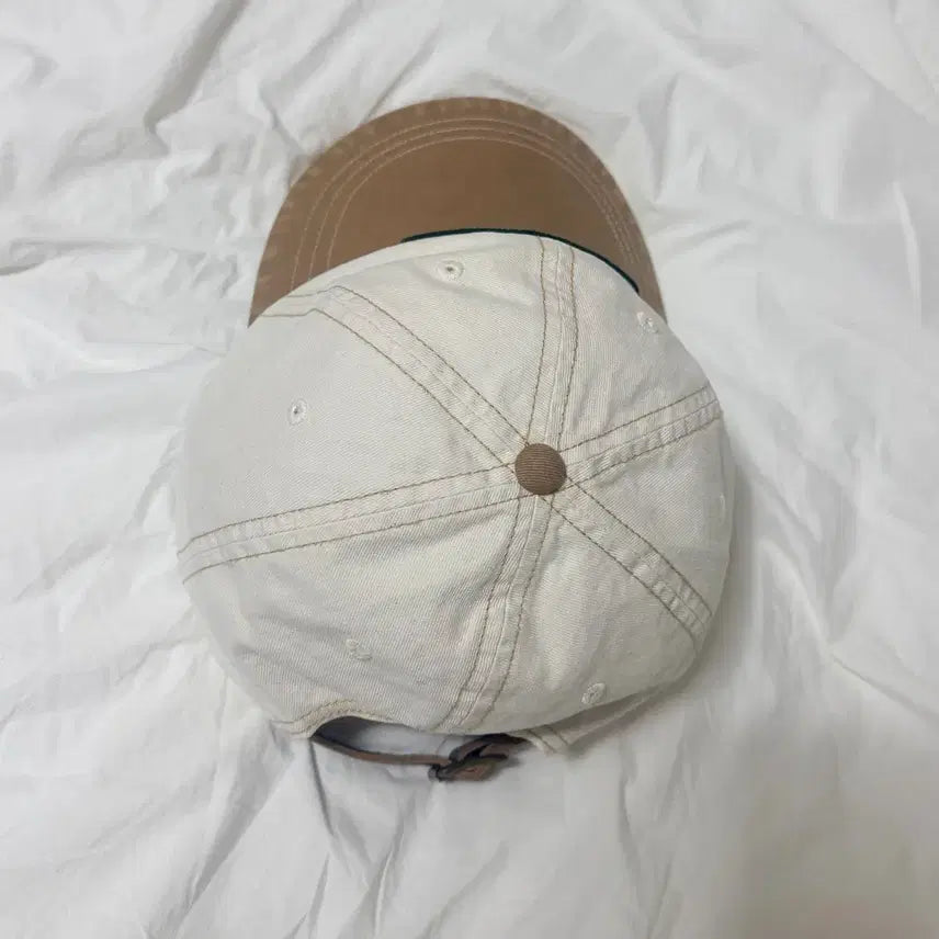 [BUNJANG] Polo Ralph Lauren Logo Patch Baseball Cap Beige / 폴로 랄프로렌 로고 패치 볼캡 베이지