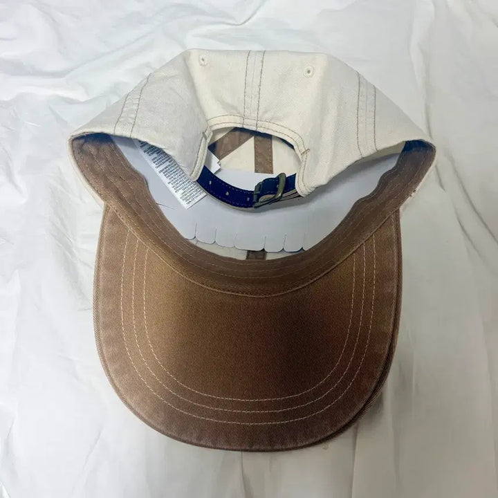 [BUNJANG] Polo Ralph Lauren Logo Patch Baseball Cap Beige / 폴로 랄프로렌 로고 패치 볼캡 베이지