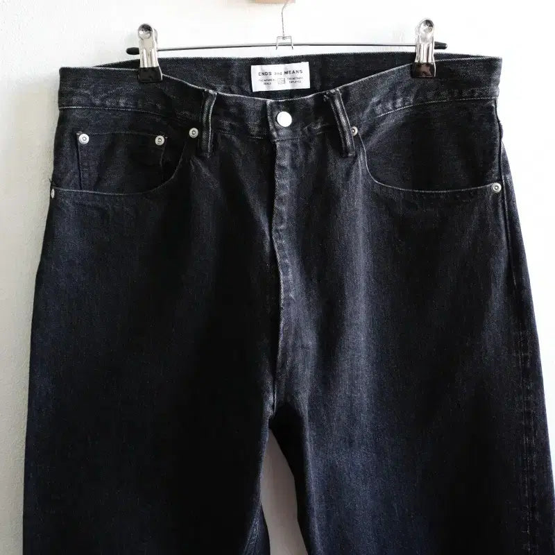 [SOLD OUT] 엔즈앤드민즈 5포켓 데님 블랙