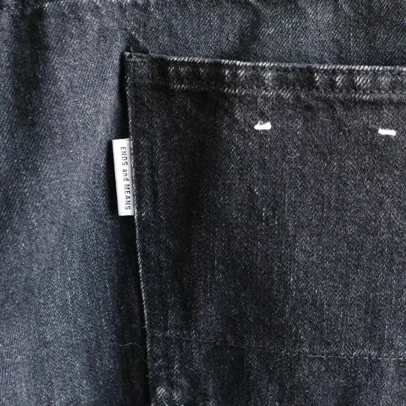 [SOLD OUT] 엔즈앤드민즈 5포켓 데님 블랙