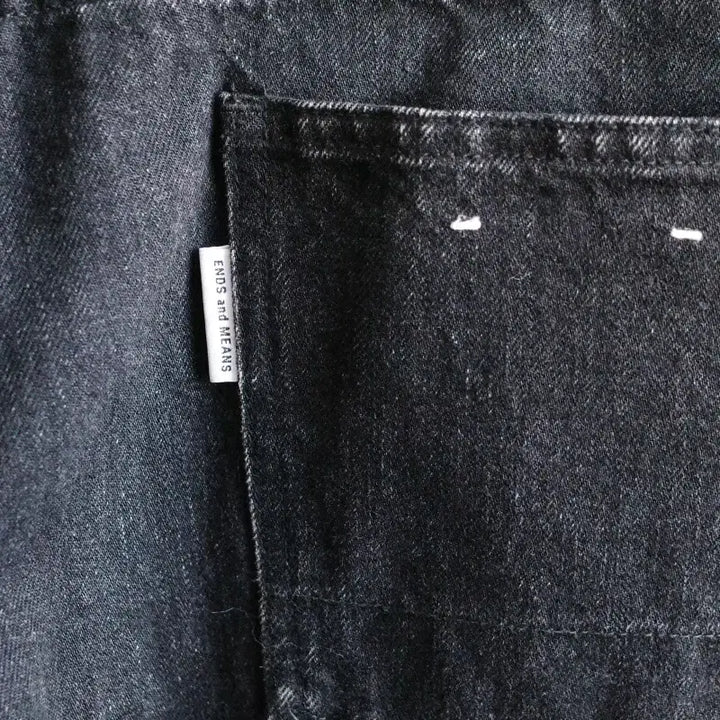 [SOLD OUT] 엔즈앤드민즈 5포켓 데님 블랙