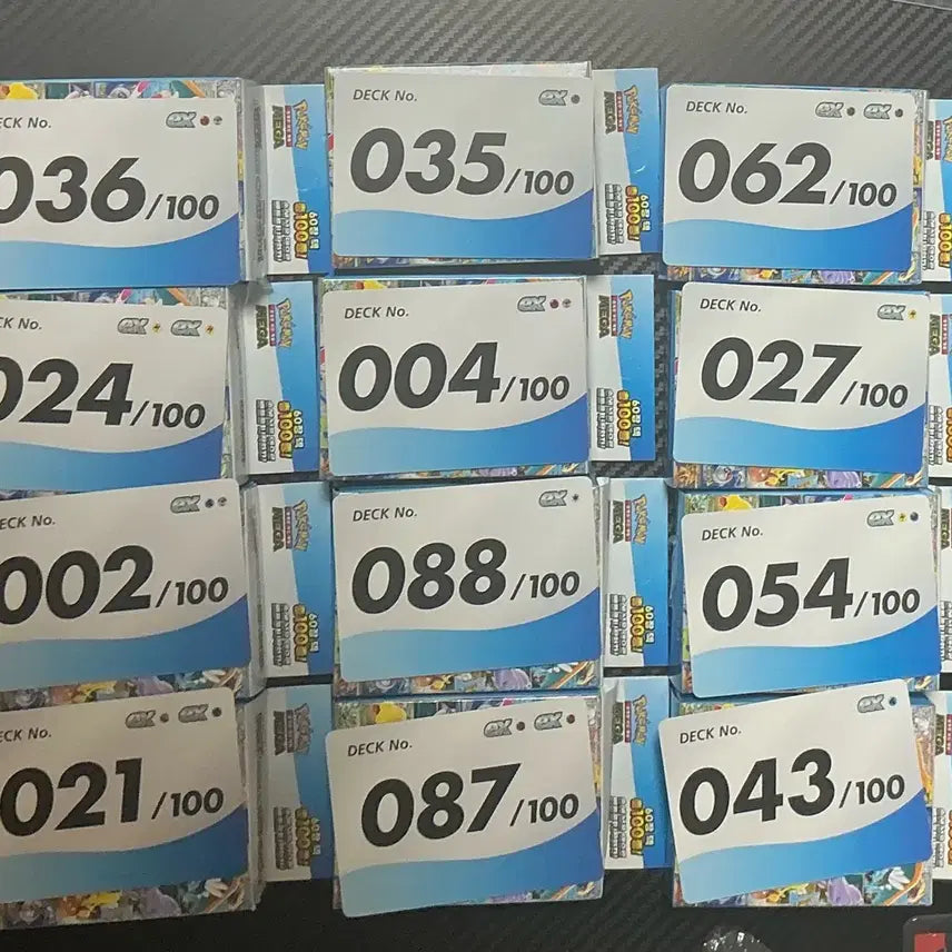 [SOLD OUT] 포켓몬카드 100덱 12개
