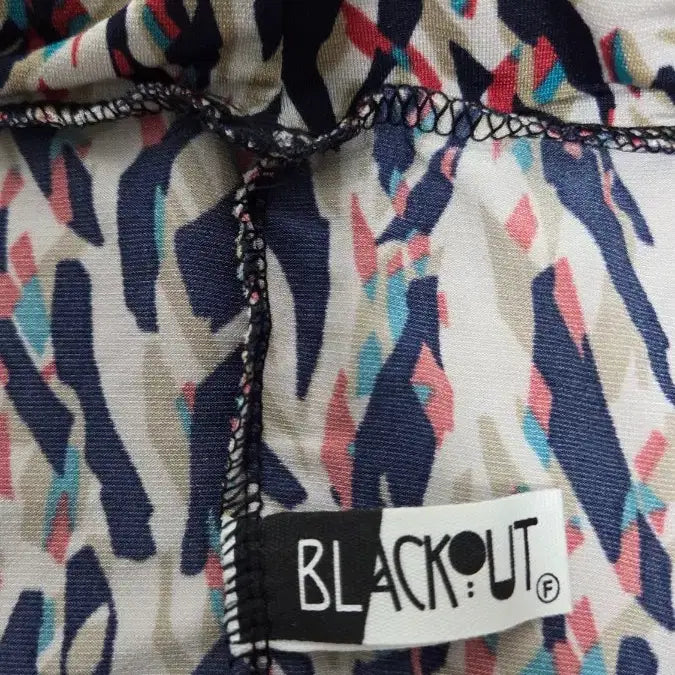[BUNJANG] Blackout Pattern Long Skirt / 블랙아웃 패턴 롱 스커트 F