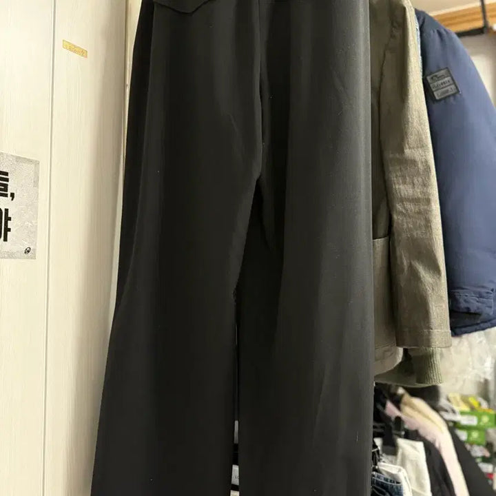 [SOLD OUT] 한섬 26ss sjsj 울 블렌드 패널 와이드 팬츠 66