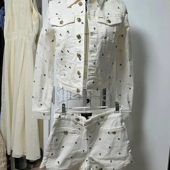 [SOLD OUT] juicy denim white 데님 상하세트
