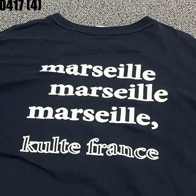 [BUNJANG] L 마르세유 kulte france 프린팅 반팔 티셔츠 0417(4) / L 마르세유 kulte france 프린팅 반팔 티셔츠 0417(4)