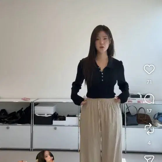 [BUNJANG] 러브미우제작 린넨 썸머빅터팬츠 / 러브미우제작 린넨 썸머빅터팬츠