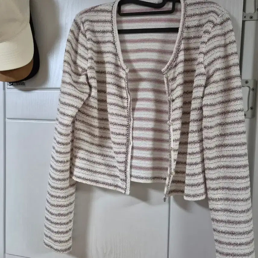 [BUNJANG] Striped Tweed Women&
