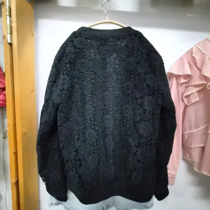 [BUNJANG] Siero Lace Blouson Jacket / 시에로 레이스 블루종 집업