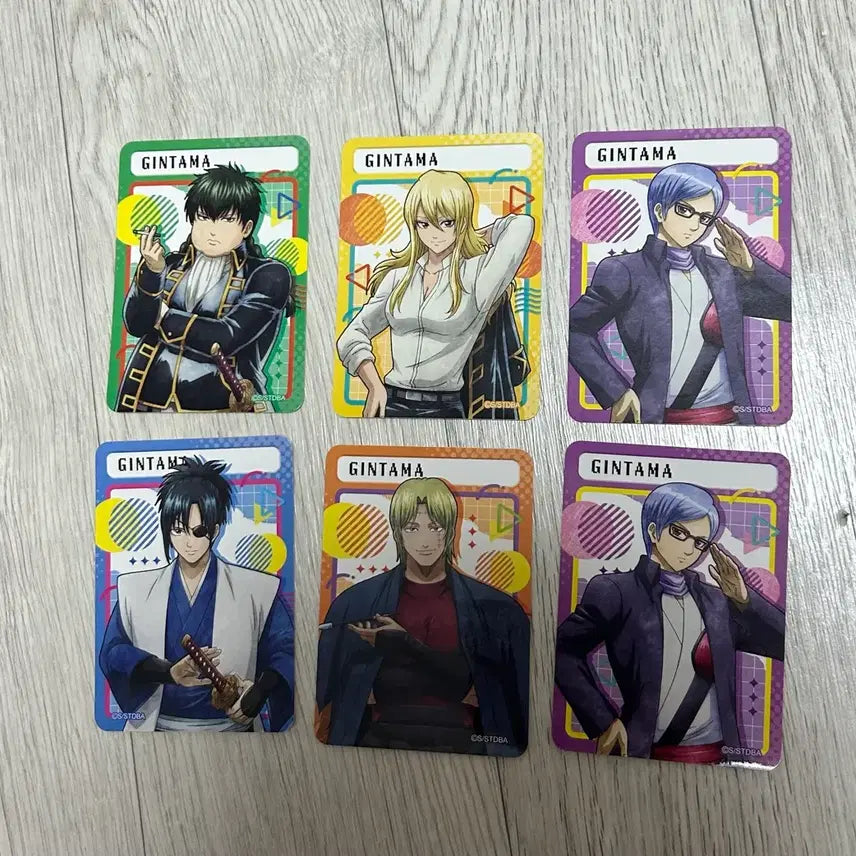 [BUNJANG] Gintama Genderbend Sticker Tenko Kondo Jubei Bundle Set / 은혼 성전환 스티커 텐코 콘도 쥬베 일괄