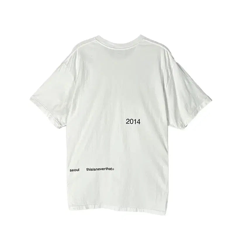 [SOLD OUT] 1083. 디스이즈네버뎃 반팔티 (XL)